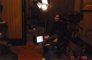 On set - Monte Cristo - Australia's Most Haunted House - 2004