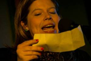 Host Melanie Tait. photo by Ross Waldron 